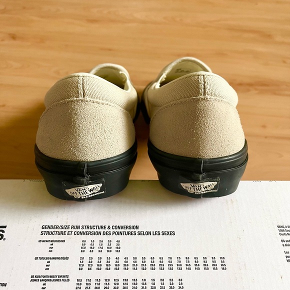 Vans Skate Slip- on Tan Black Women 10.0 US - Picture 8 of 11